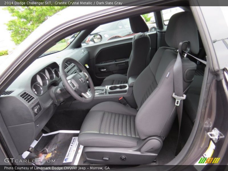 Granite Crystal Metallic / Dark Slate Gray 2014 Dodge Challenger SXT