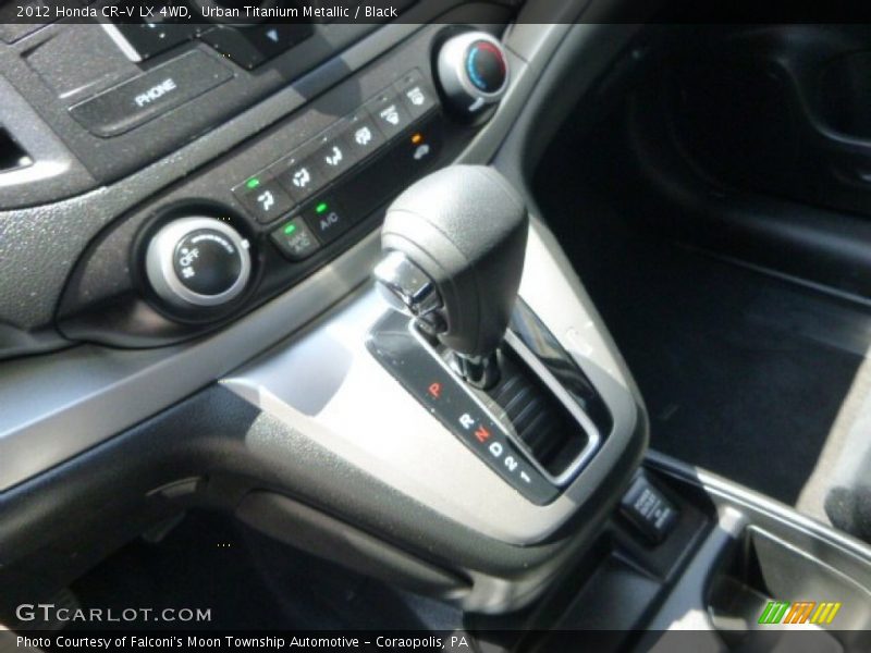 Urban Titanium Metallic / Black 2012 Honda CR-V LX 4WD