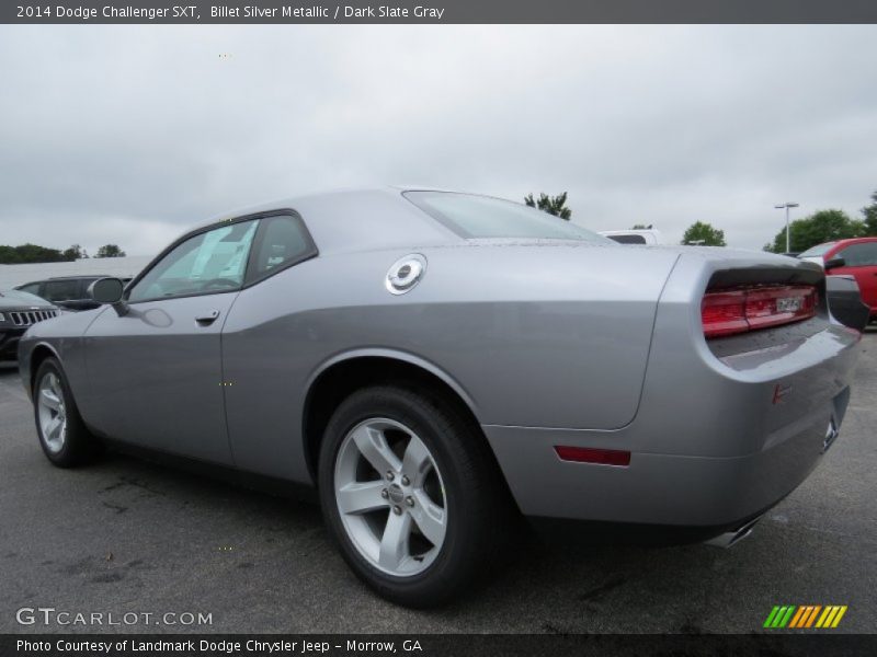 Billet Silver Metallic / Dark Slate Gray 2014 Dodge Challenger SXT