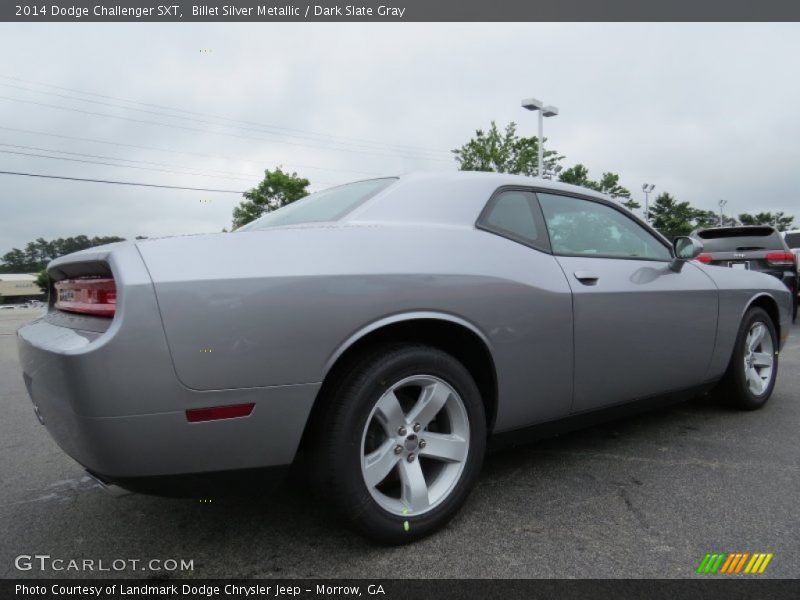 Billet Silver Metallic / Dark Slate Gray 2014 Dodge Challenger SXT