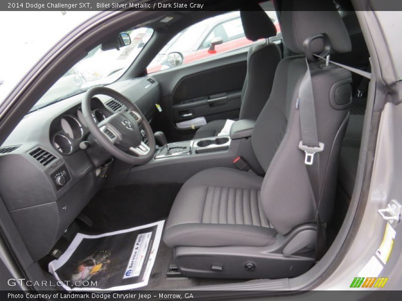 Billet Silver Metallic / Dark Slate Gray 2014 Dodge Challenger SXT