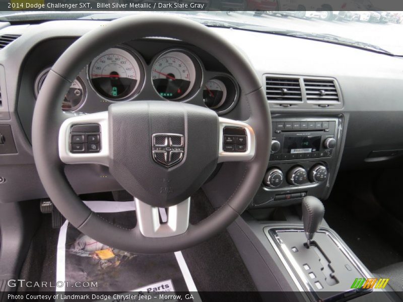 Billet Silver Metallic / Dark Slate Gray 2014 Dodge Challenger SXT