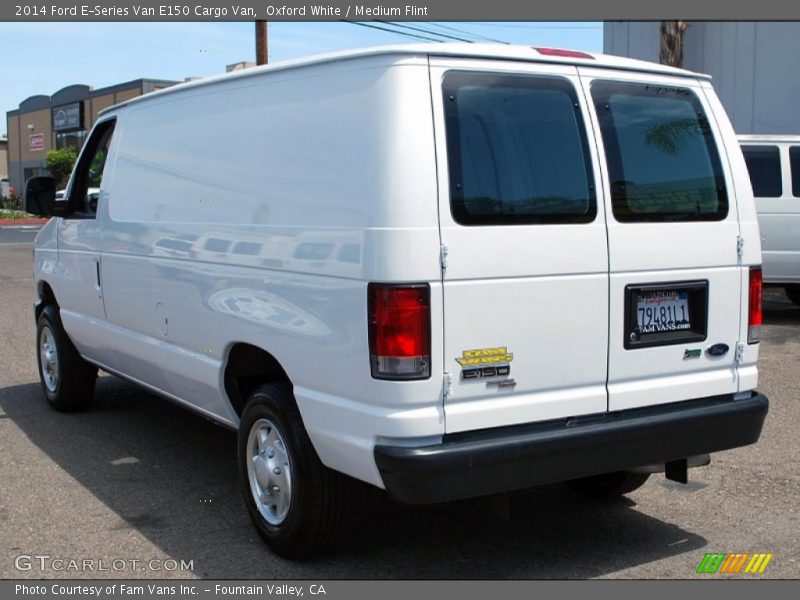 Oxford White / Medium Flint 2014 Ford E-Series Van E150 Cargo Van