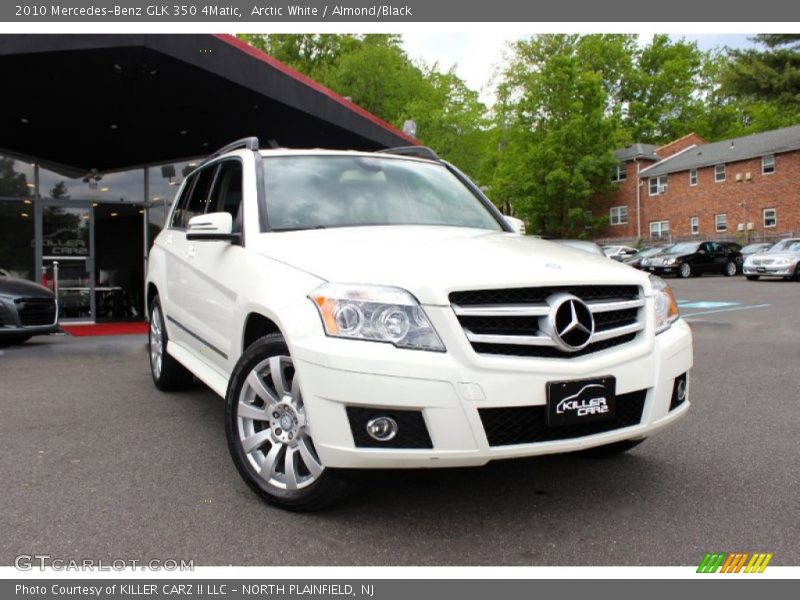 Arctic White / Almond/Black 2010 Mercedes-Benz GLK 350 4Matic