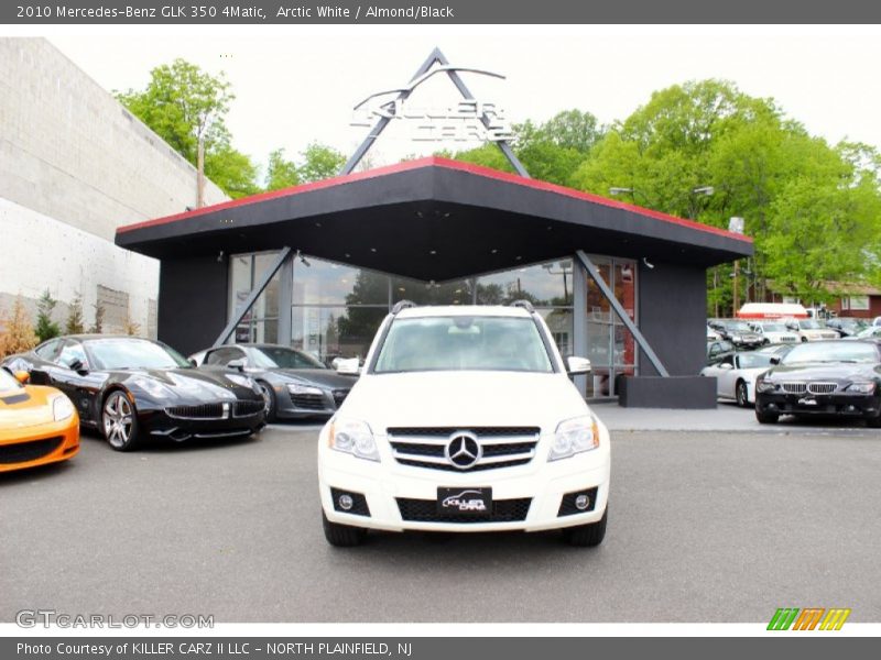 Arctic White / Almond/Black 2010 Mercedes-Benz GLK 350 4Matic