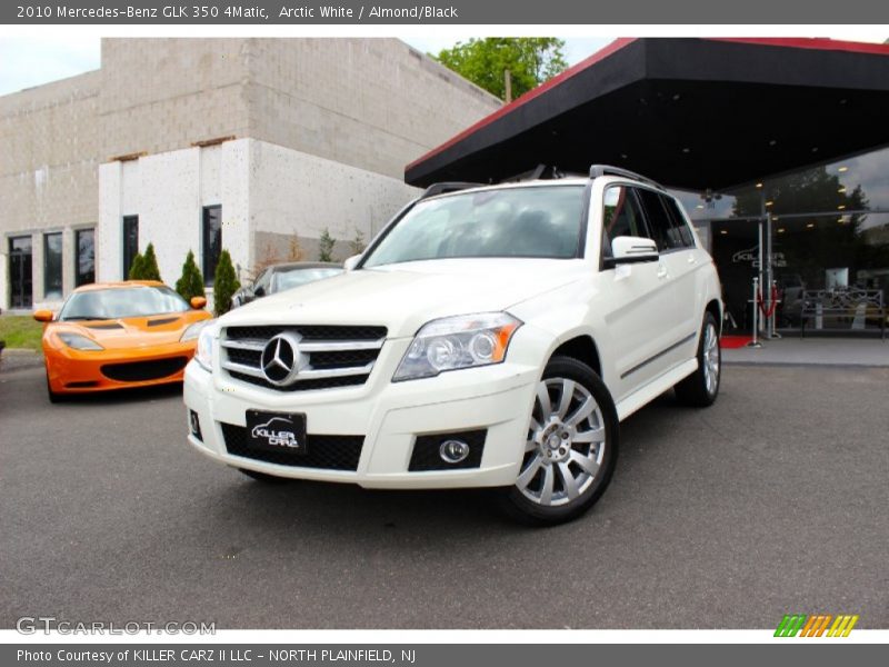 Arctic White / Almond/Black 2010 Mercedes-Benz GLK 350 4Matic