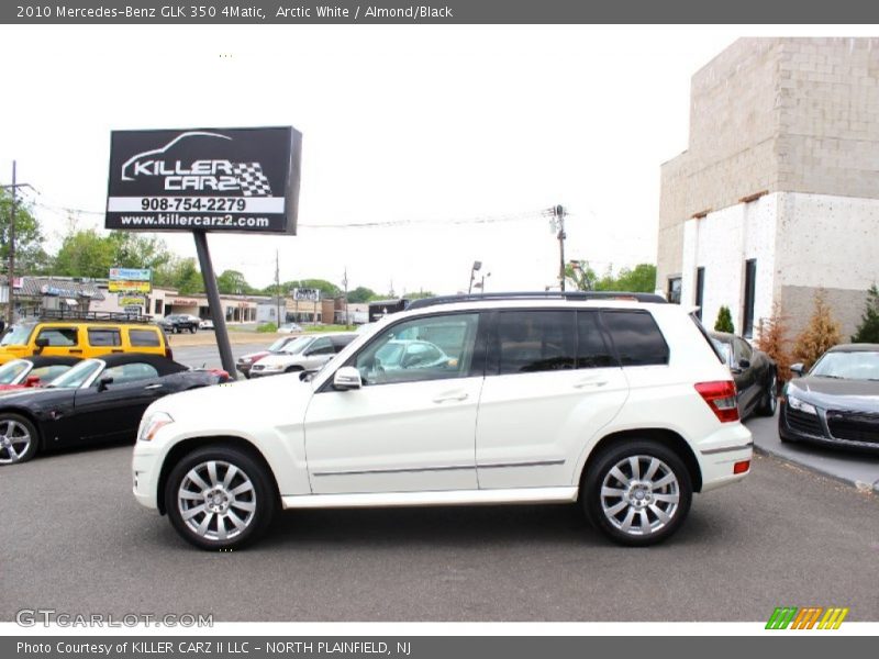 Arctic White / Almond/Black 2010 Mercedes-Benz GLK 350 4Matic