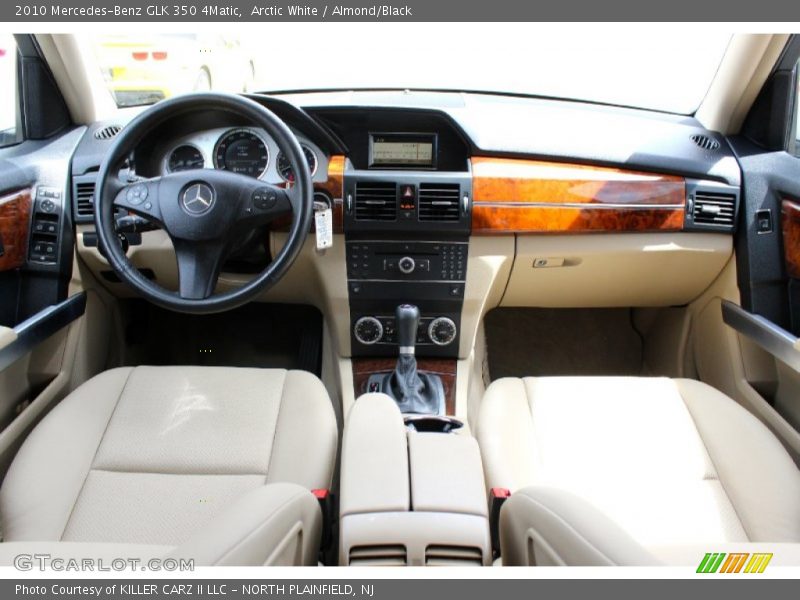 Arctic White / Almond/Black 2010 Mercedes-Benz GLK 350 4Matic