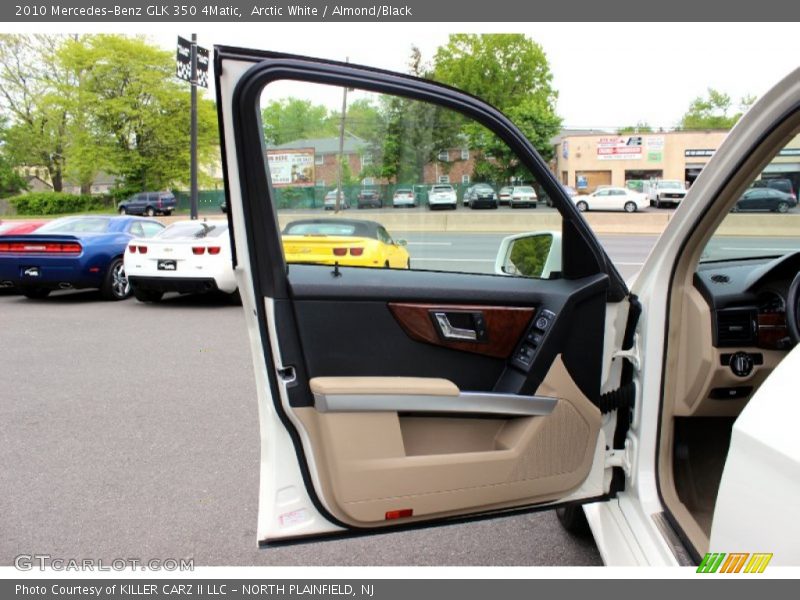 Arctic White / Almond/Black 2010 Mercedes-Benz GLK 350 4Matic