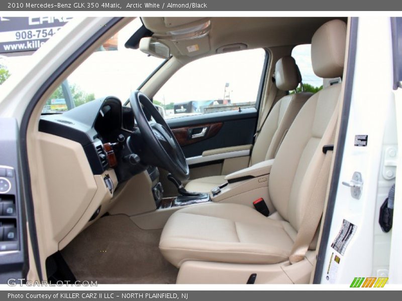 Arctic White / Almond/Black 2010 Mercedes-Benz GLK 350 4Matic