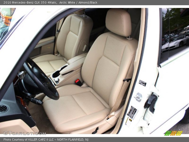 Arctic White / Almond/Black 2010 Mercedes-Benz GLK 350 4Matic