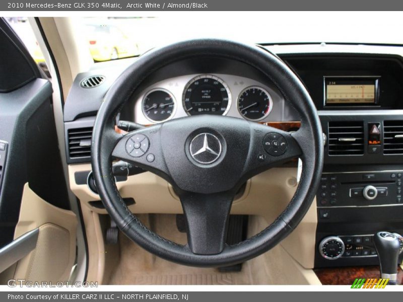 Arctic White / Almond/Black 2010 Mercedes-Benz GLK 350 4Matic