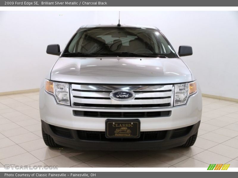 Brilliant Silver Metallic / Charcoal Black 2009 Ford Edge SE