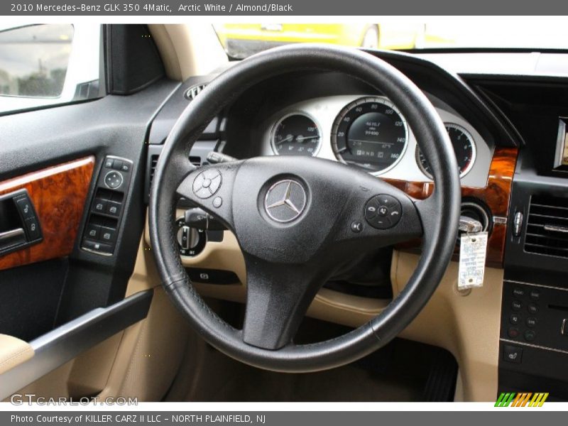 Arctic White / Almond/Black 2010 Mercedes-Benz GLK 350 4Matic