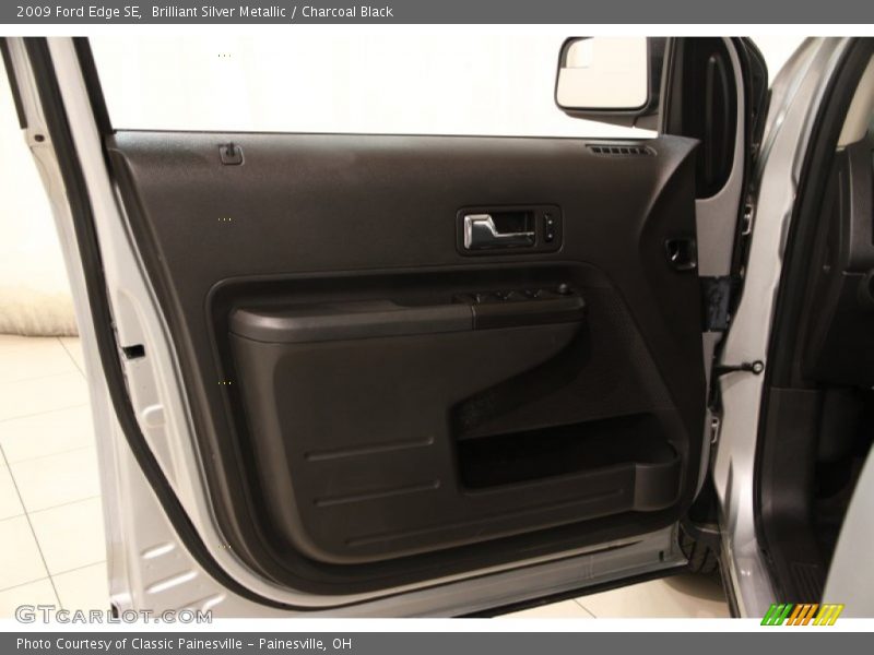 Brilliant Silver Metallic / Charcoal Black 2009 Ford Edge SE