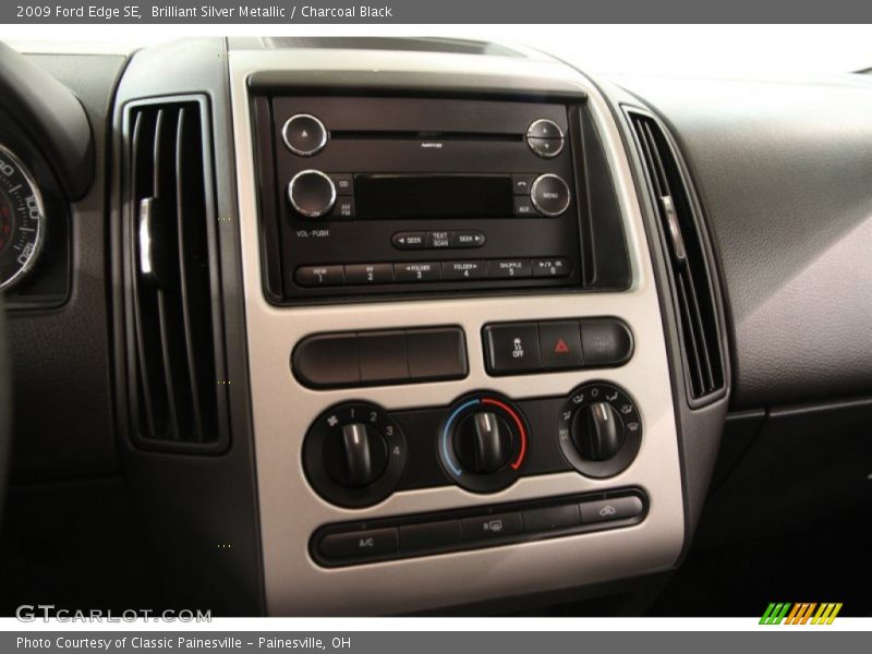 Brilliant Silver Metallic / Charcoal Black 2009 Ford Edge SE