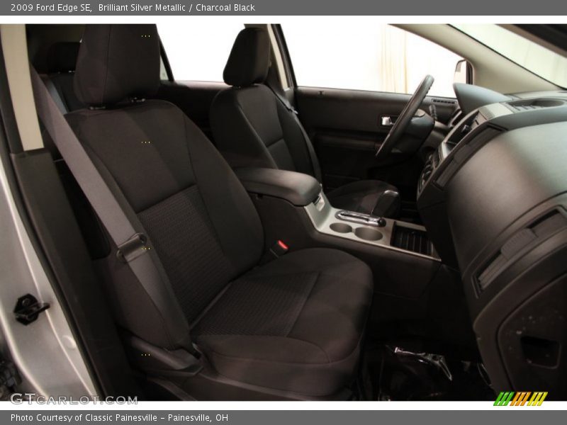 Brilliant Silver Metallic / Charcoal Black 2009 Ford Edge SE