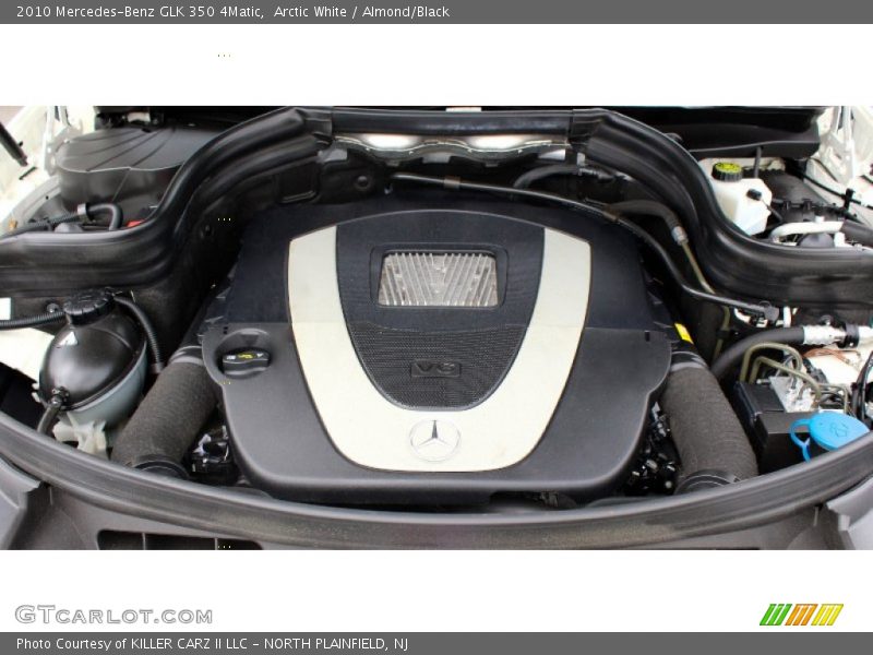 Arctic White / Almond/Black 2010 Mercedes-Benz GLK 350 4Matic