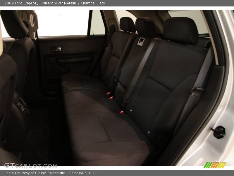 Brilliant Silver Metallic / Charcoal Black 2009 Ford Edge SE