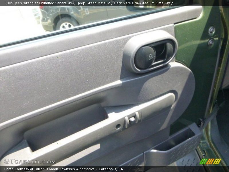 Jeep Green Metallic / Dark Slate Gray/Medium Slate Gray 2009 Jeep Wrangler Unlimited Sahara 4x4