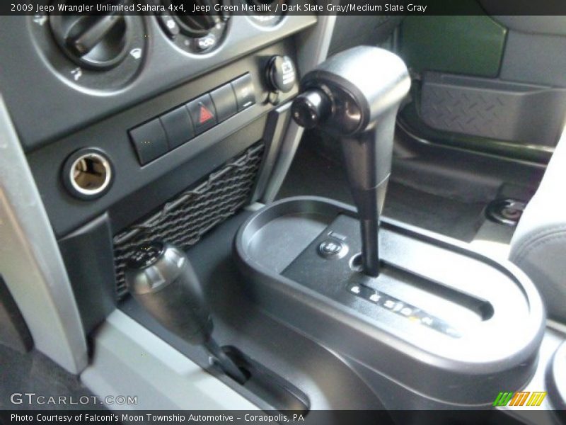 Jeep Green Metallic / Dark Slate Gray/Medium Slate Gray 2009 Jeep Wrangler Unlimited Sahara 4x4