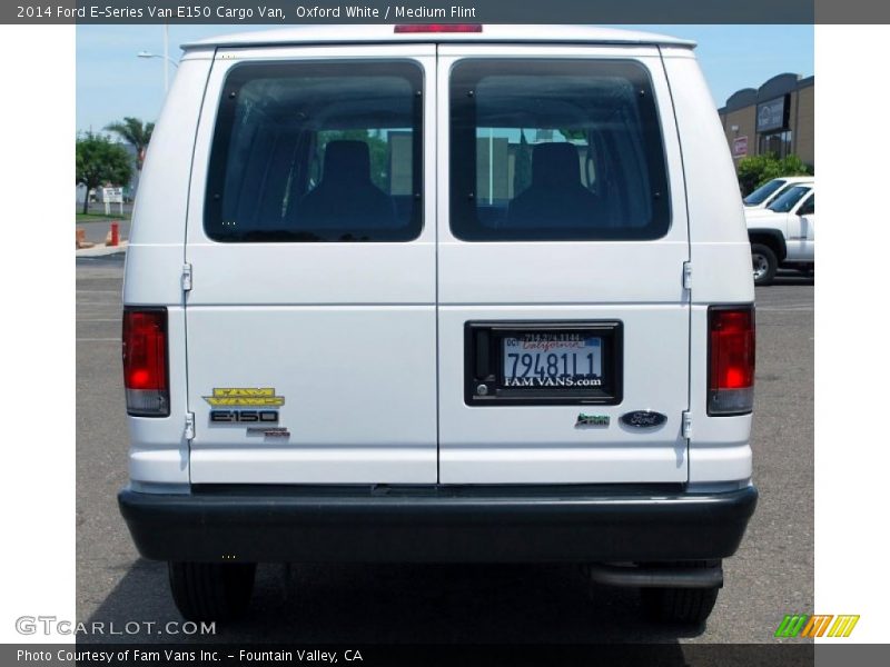 Oxford White / Medium Flint 2014 Ford E-Series Van E150 Cargo Van