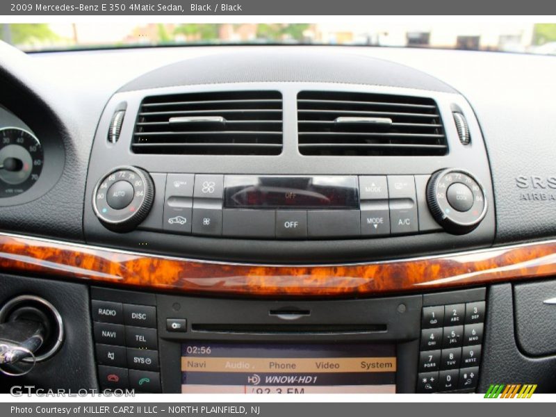 Black / Black 2009 Mercedes-Benz E 350 4Matic Sedan