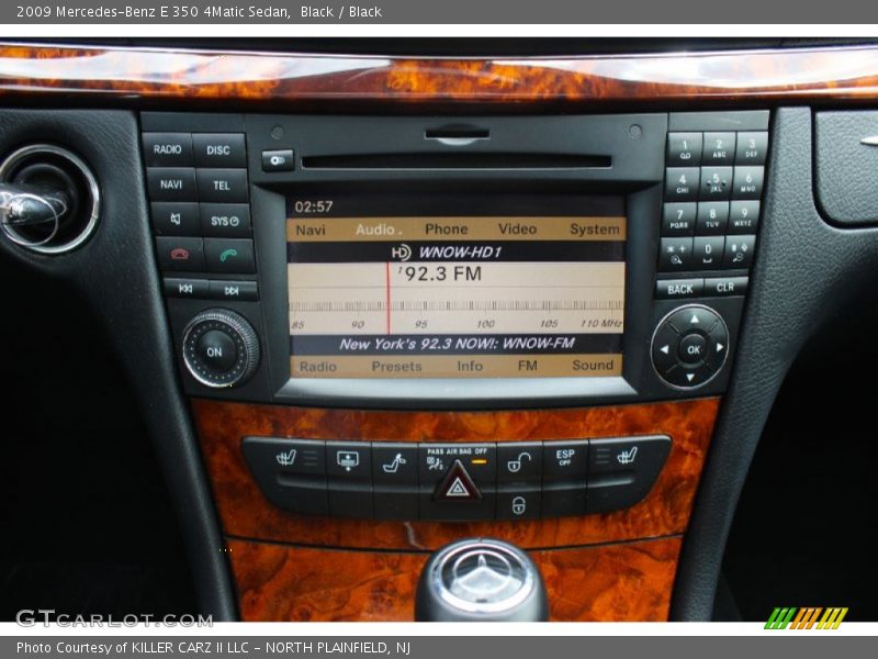 Black / Black 2009 Mercedes-Benz E 350 4Matic Sedan