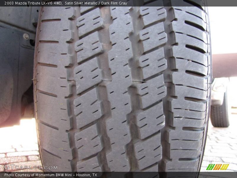 Satin Silver Metallic / Dark Flint Gray 2003 Mazda Tribute LX-V6 4WD