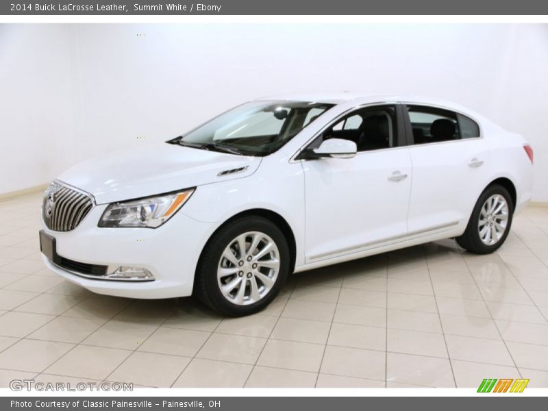 Summit White / Ebony 2014 Buick LaCrosse Leather