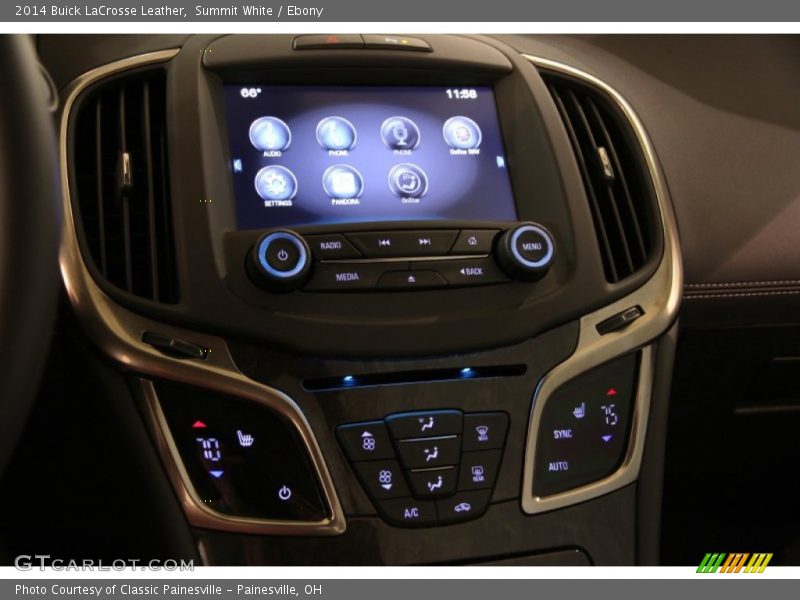 Summit White / Ebony 2014 Buick LaCrosse Leather