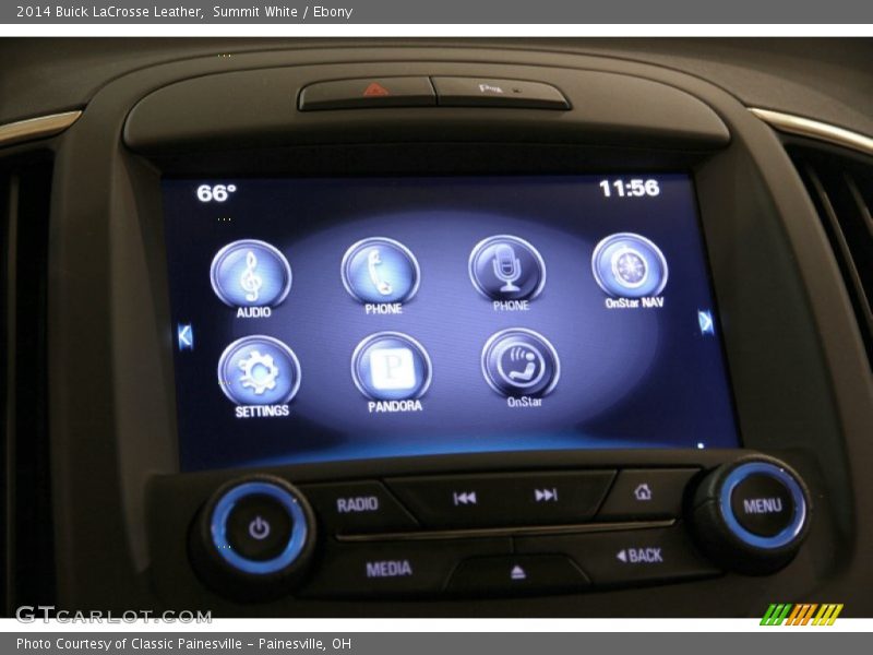 Summit White / Ebony 2014 Buick LaCrosse Leather