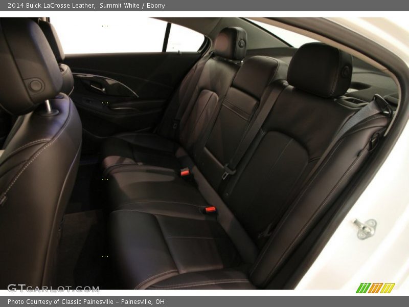 Summit White / Ebony 2014 Buick LaCrosse Leather