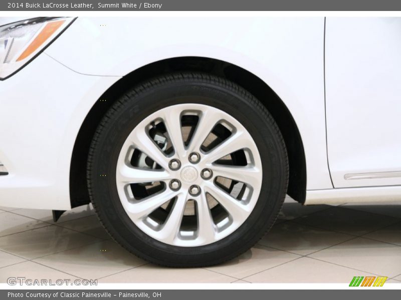 Summit White / Ebony 2014 Buick LaCrosse Leather
