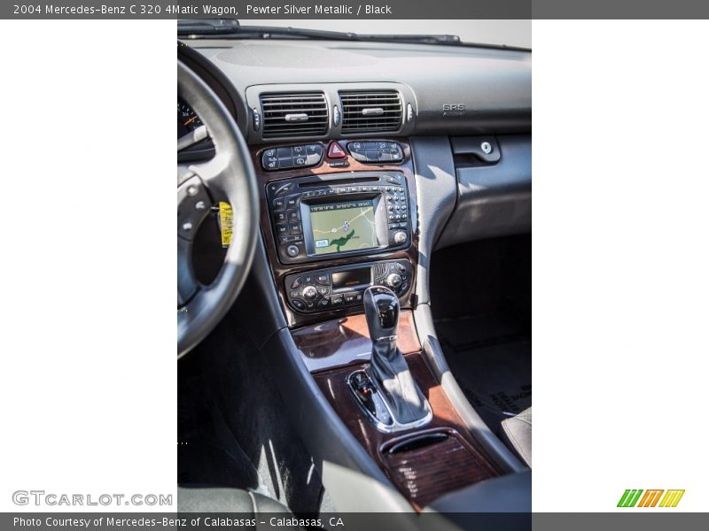 Pewter Silver Metallic / Black 2004 Mercedes-Benz C 320 4Matic Wagon