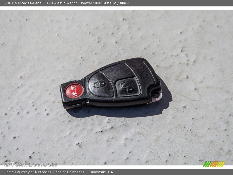 Pewter Silver Metallic / Black 2004 Mercedes-Benz C 320 4Matic Wagon