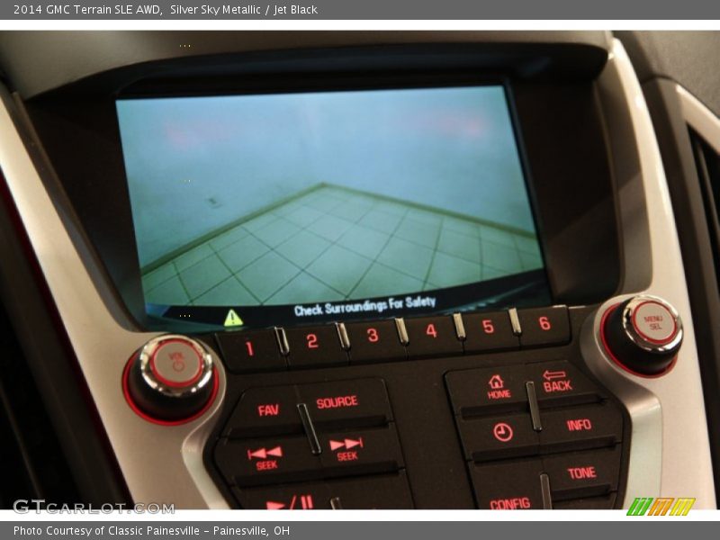 Silver Sky Metallic / Jet Black 2014 GMC Terrain SLE AWD