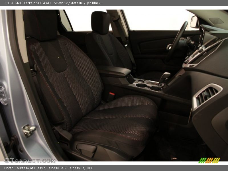 Silver Sky Metallic / Jet Black 2014 GMC Terrain SLE AWD