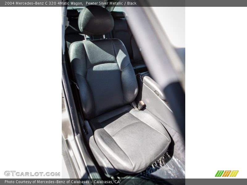 Pewter Silver Metallic / Black 2004 Mercedes-Benz C 320 4Matic Wagon