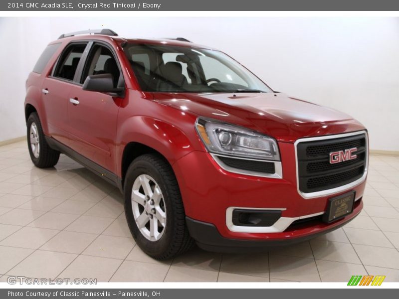 Crystal Red Tintcoat / Ebony 2014 GMC Acadia SLE