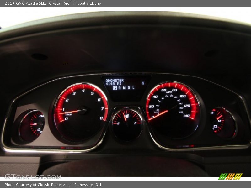 Crystal Red Tintcoat / Ebony 2014 GMC Acadia SLE
