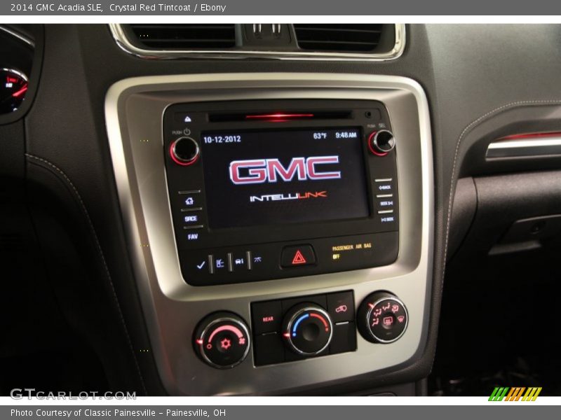 Crystal Red Tintcoat / Ebony 2014 GMC Acadia SLE