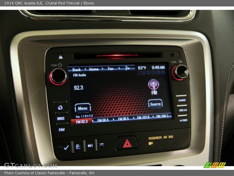 Crystal Red Tintcoat / Ebony 2014 GMC Acadia SLE