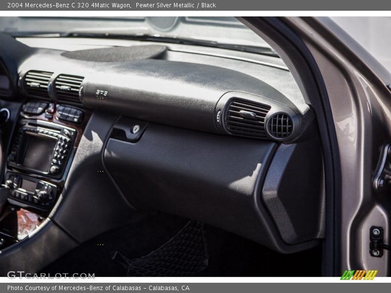 Pewter Silver Metallic / Black 2004 Mercedes-Benz C 320 4Matic Wagon