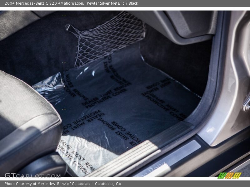 Pewter Silver Metallic / Black 2004 Mercedes-Benz C 320 4Matic Wagon