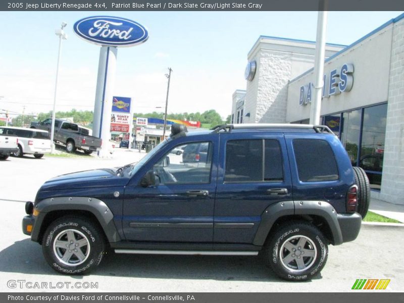Patriot Blue Pearl / Dark Slate Gray/Light Slate Gray 2005 Jeep Liberty Renegade 4x4