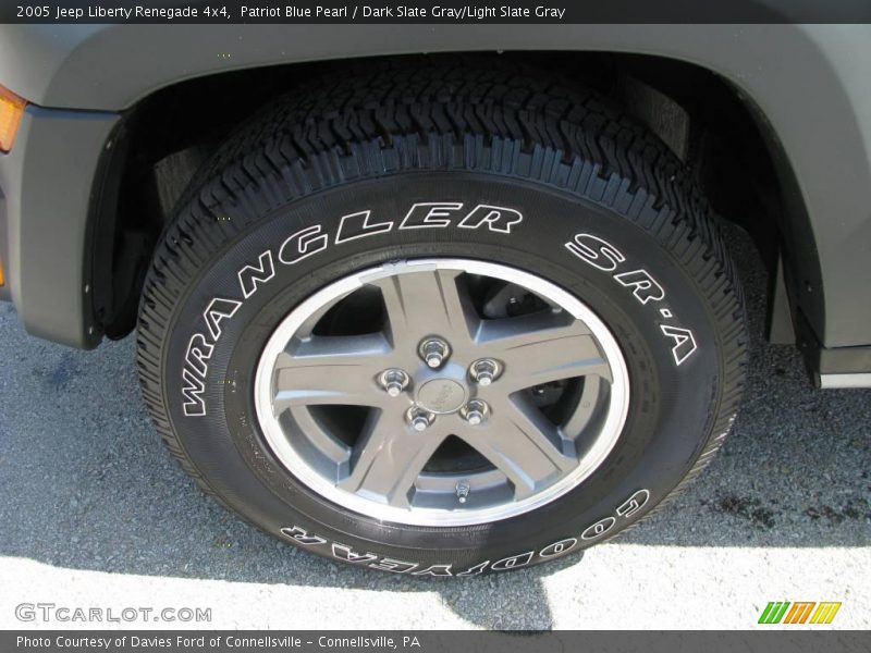 Patriot Blue Pearl / Dark Slate Gray/Light Slate Gray 2005 Jeep Liberty Renegade 4x4