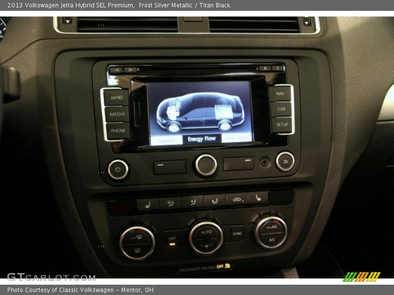 Frost Silver Metallic / Titan Black 2013 Volkswagen Jetta Hybrid SEL Premium