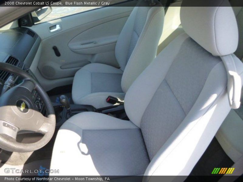 Blue Flash Metallic / Gray 2008 Chevrolet Cobalt LS Coupe