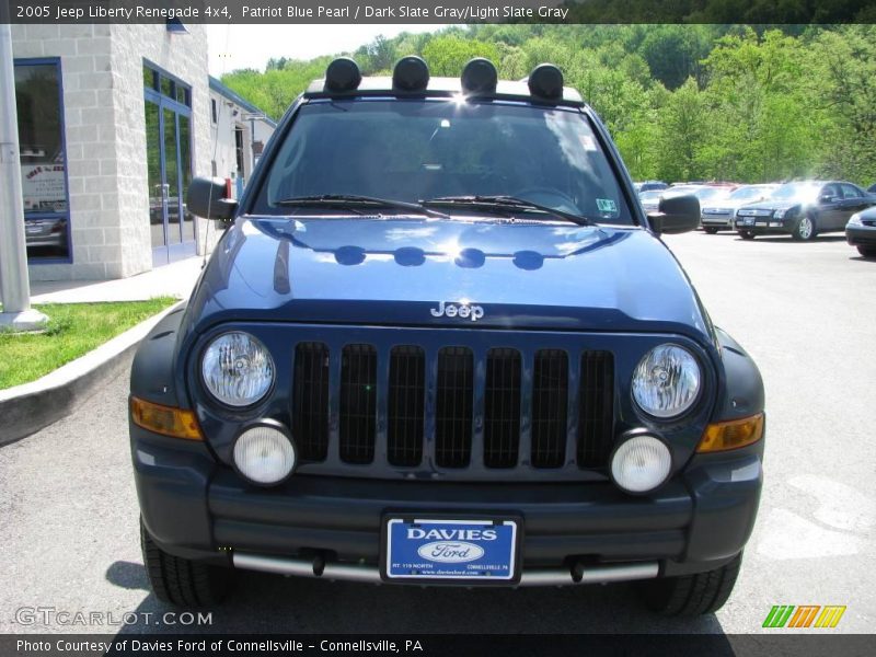 Patriot Blue Pearl / Dark Slate Gray/Light Slate Gray 2005 Jeep Liberty Renegade 4x4